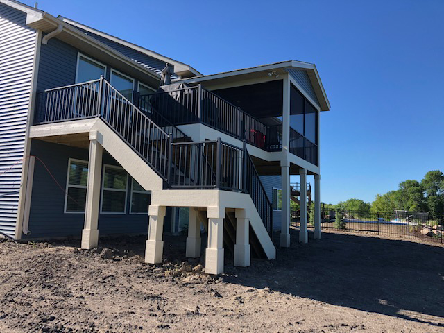 Exterior Living space expansion and extensions from Driftwood Builders, a professional and efficient general contractor in New Prague, MN.