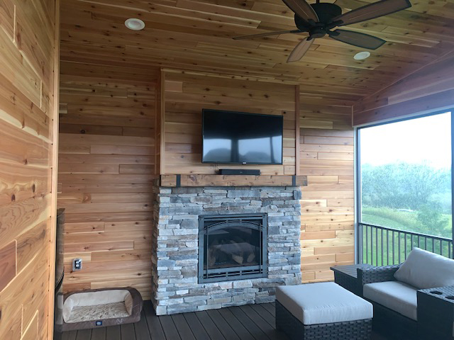 Professional and Qualified outdoor living space contracting, fabrication and construction services from Driftwood Builders.